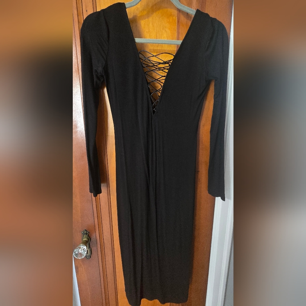 Forever 21 NWT Black Long Sleeve Dress